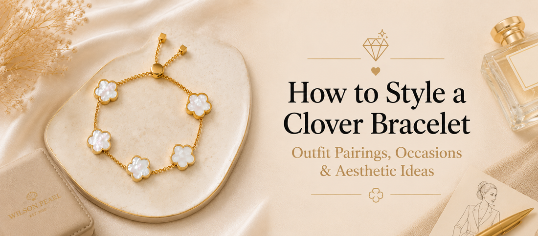 How to Style a Clover Bracelet - Outfit Pairings, Occasions & Aesthetic Ideas