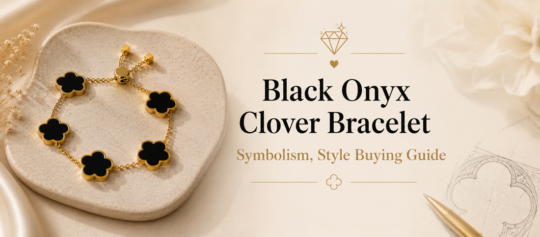 Black Onyx Clover Bracelet: Symbolism, Style Buying Guide