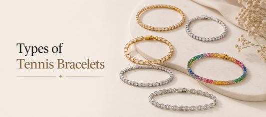 Types of Tennis Bracelets: Classic, Double Row, Colored Stone and Modern Variations